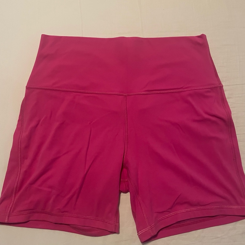 Lululemon Align 6” shorts hot pink